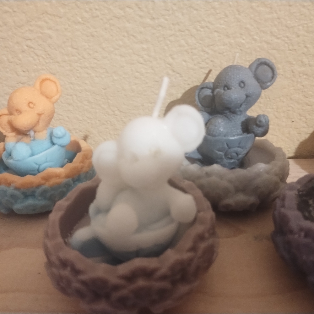 Elephant candles